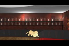PROGETTO PER L'ENOTECA DELLE CANTINE FLORIO