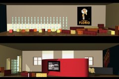 PROGETTO PER LA SALA ACCOGLIENZA DELLE CANTINE FLORIO