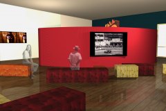 PROGETTO PER LA SALA ACCOGLIENZA DELLE CANTINE FLORIO