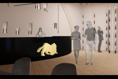 PROGETTO PER LA SALA DEGUSTAZIONE DELLE CANTINE FLORIO